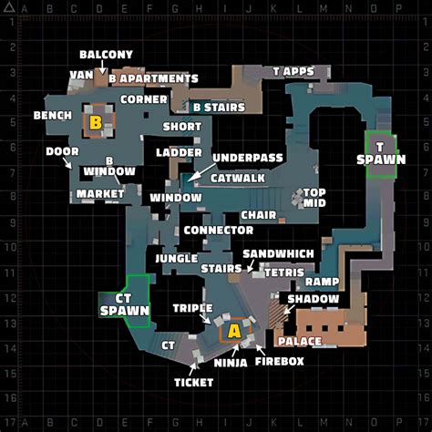 mirage map csgo.